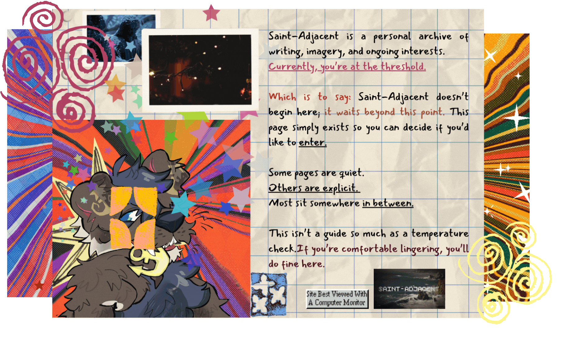 Saint-Adjacent Introduction